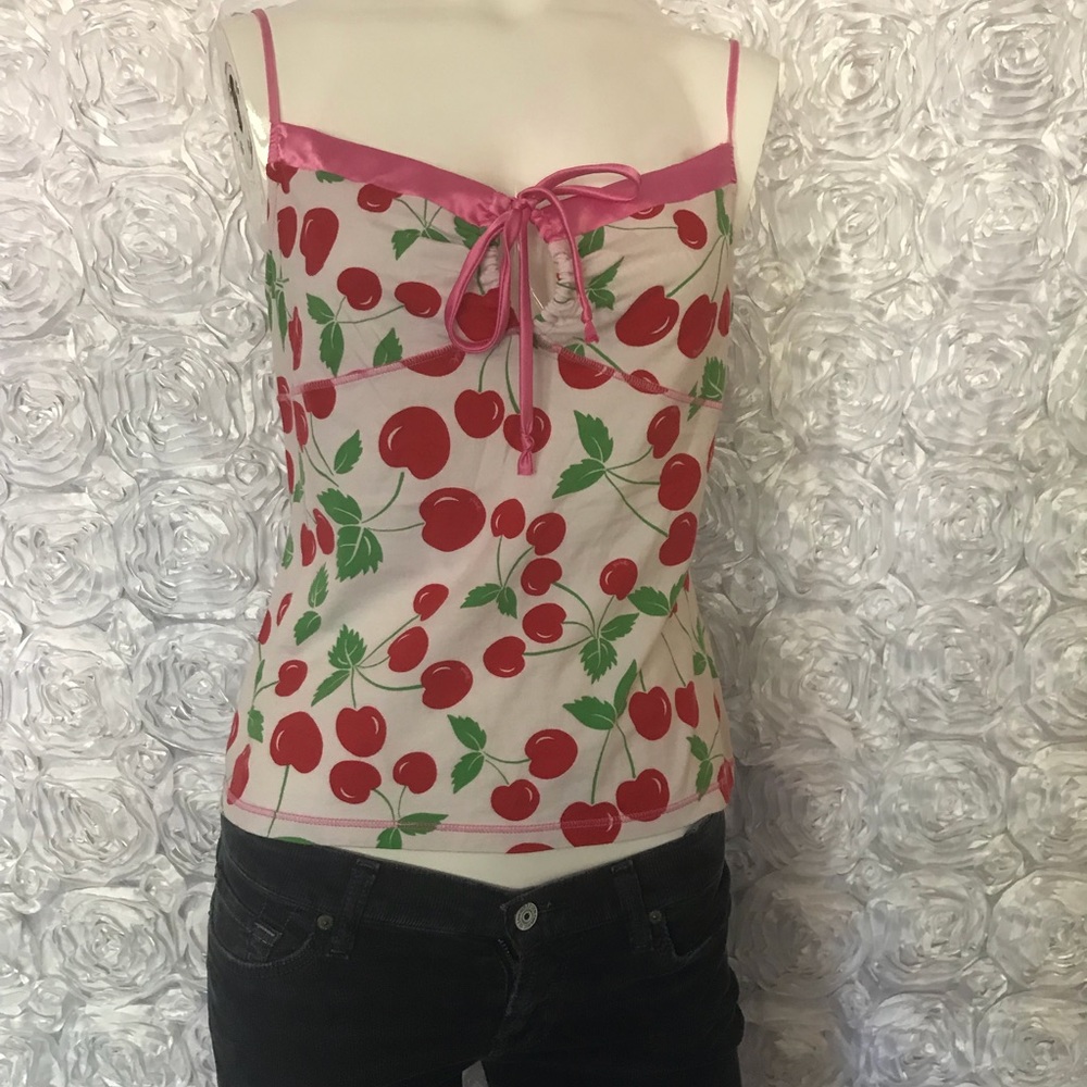 Fun cherry tank top